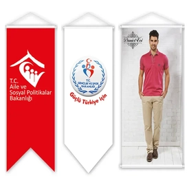 Kırlangıç Bayrak (Flama) - 100X200 cm