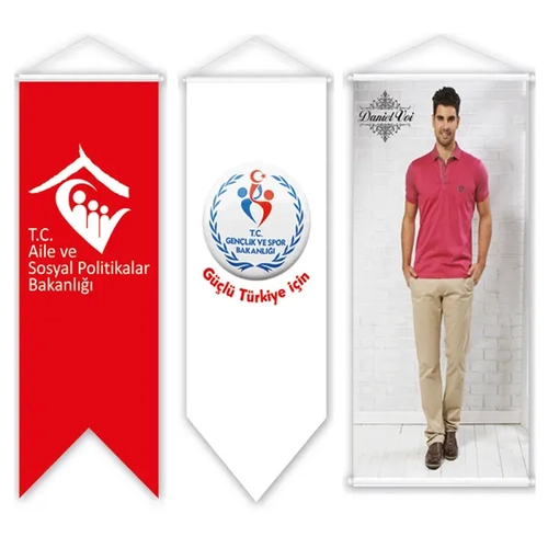 Kırlangıç Bayrak (Flama) -  50X150 cm 